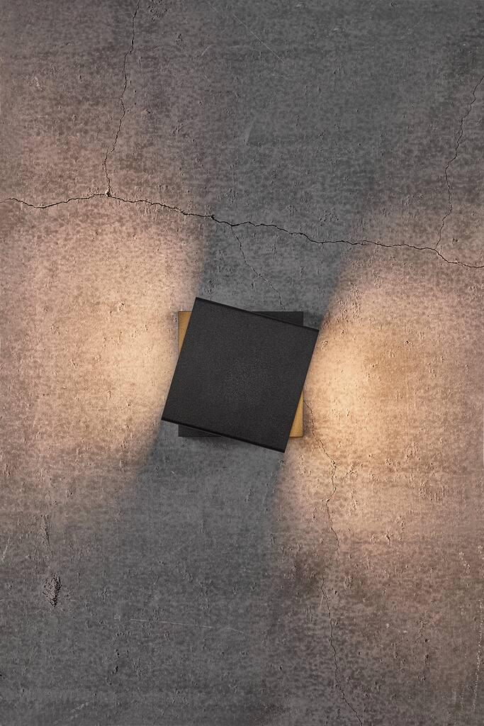 Turn Wall Aluminium Black - 2019061003