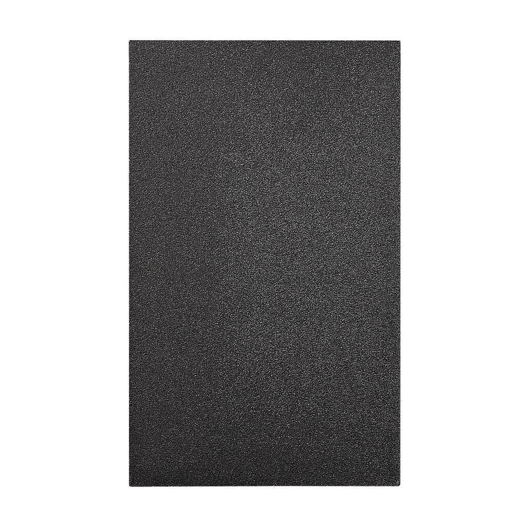 Asbol Kubi Wall Aluminium, Glass Black, Clear - 2019071003