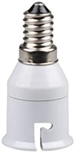 E14 to B22 Adapter, E14 Lamp Base (Male Part) to B22 Lamp Holder (Female Part) Converter - ELE-E14-B22