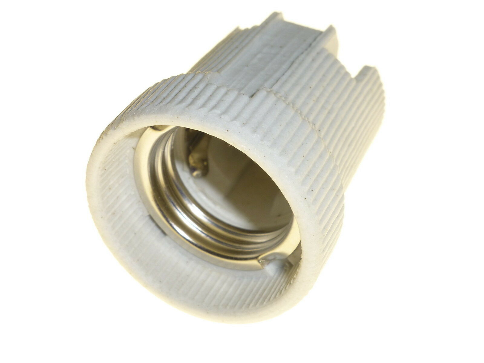 E27 Porcelain Lampholder Ceramic Screw In ES