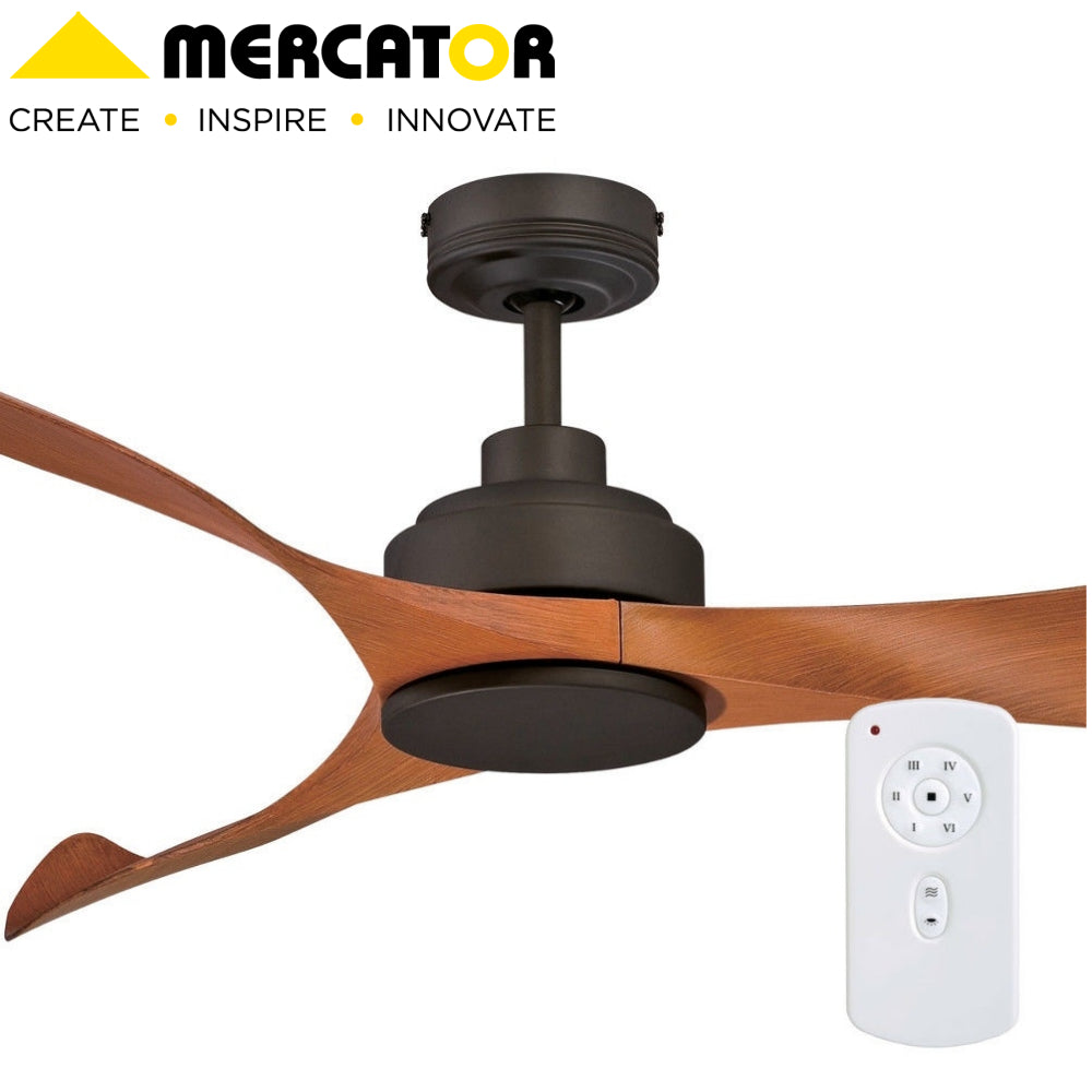Eagle Ceiling Fan Rubbed Bronze Mercator Lighting