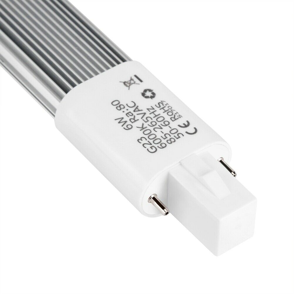 6W Cool White 4000k 2-Pin G23 LED Bulb Compact Fluorescent Lamp Bulb - ELE-G23LED6W4K