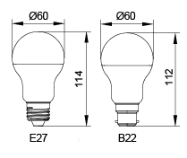 SupValue A67 Globe (Bayonet Caps)-112120A