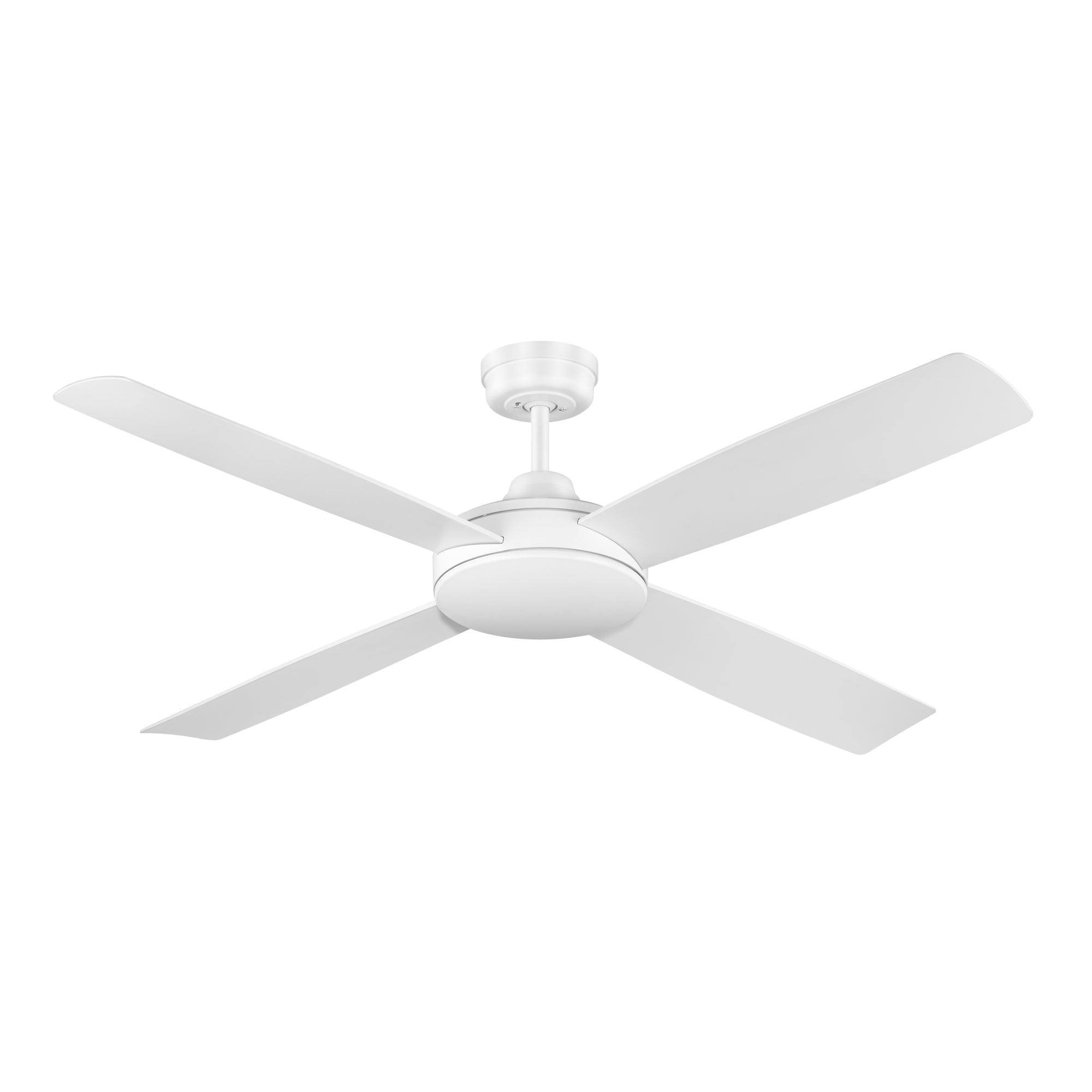 Anova White Smart DC Ceiling Fan No Light 4 Blade Wifi - FC1140WHWIFI