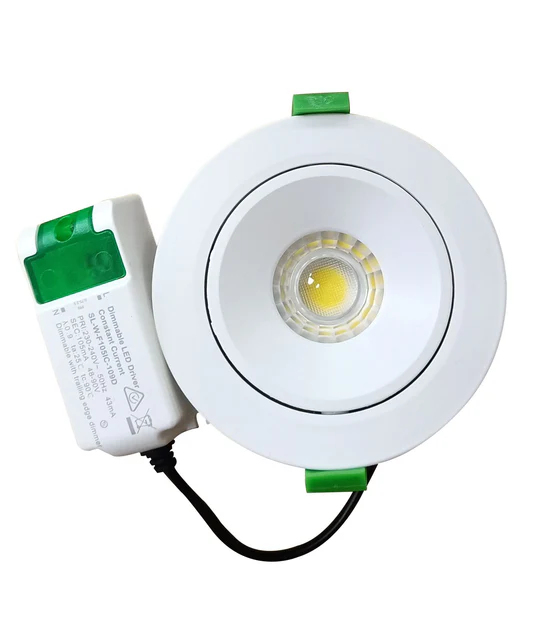 LED Gimbal Dimmable Tri-CCT Recessed Downlight FIREFLY01A