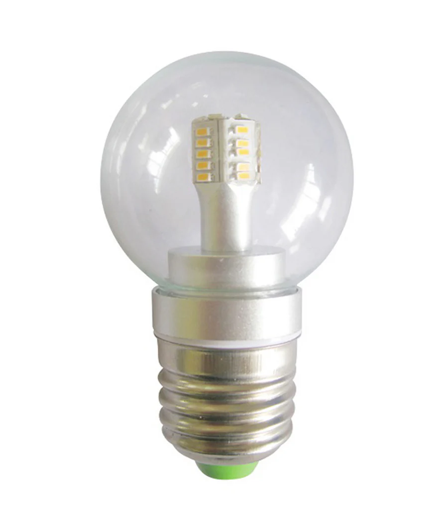 CLA LIGHTING LED GLOBE ES FANCY RND 4W 5000K CLR 300D FR5