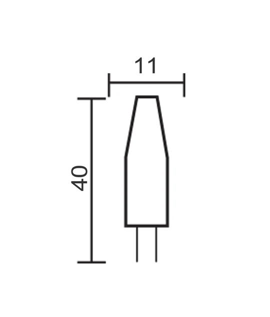 G4 BI-PIN LED Globe 1.6W G403