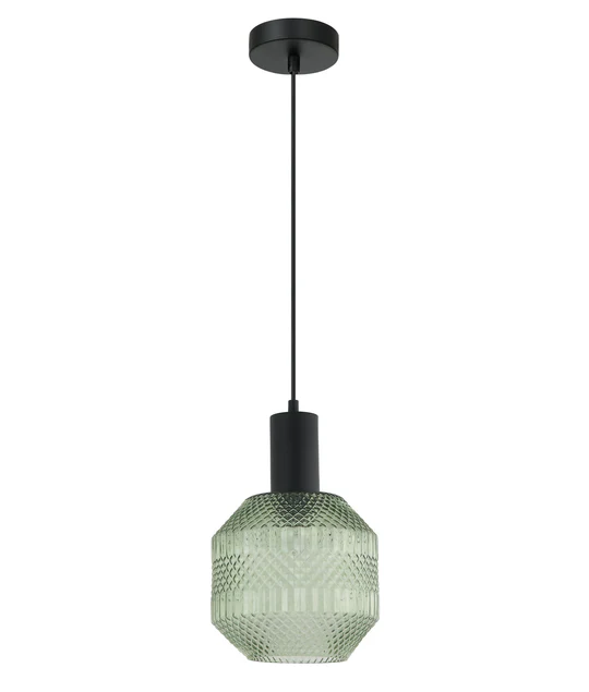 MARACA Glass Jar w/ Quadrilateral Segment Pendant Lights MARACA2