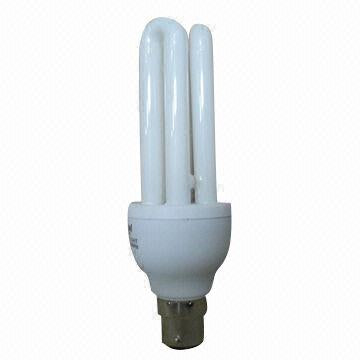 Green 11W LUXMAN 3U Coloured CFL Bayonet Cap B22 - ECOELT11WBCG
