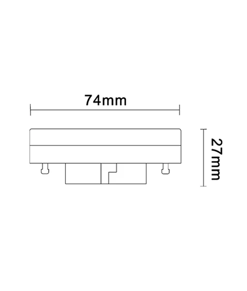 LED 6W GX53 Globe Warm White CLA - GX53001