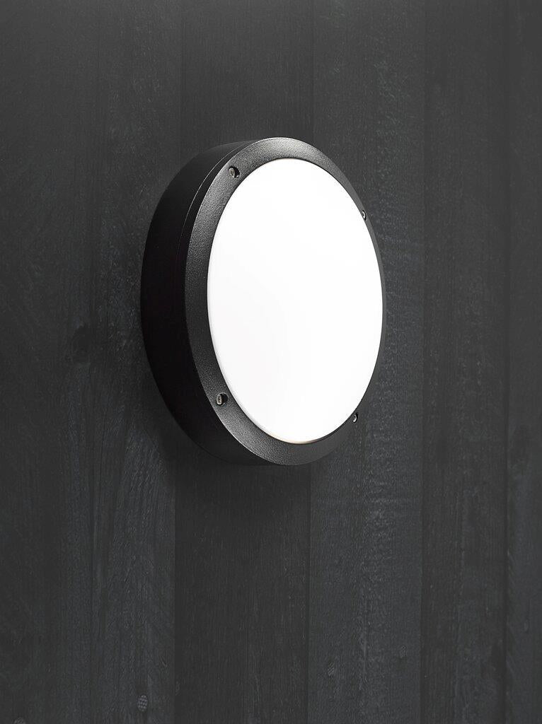 Desi 28 Ceiling Aluminium, Plastic Black, Opal - 77646003