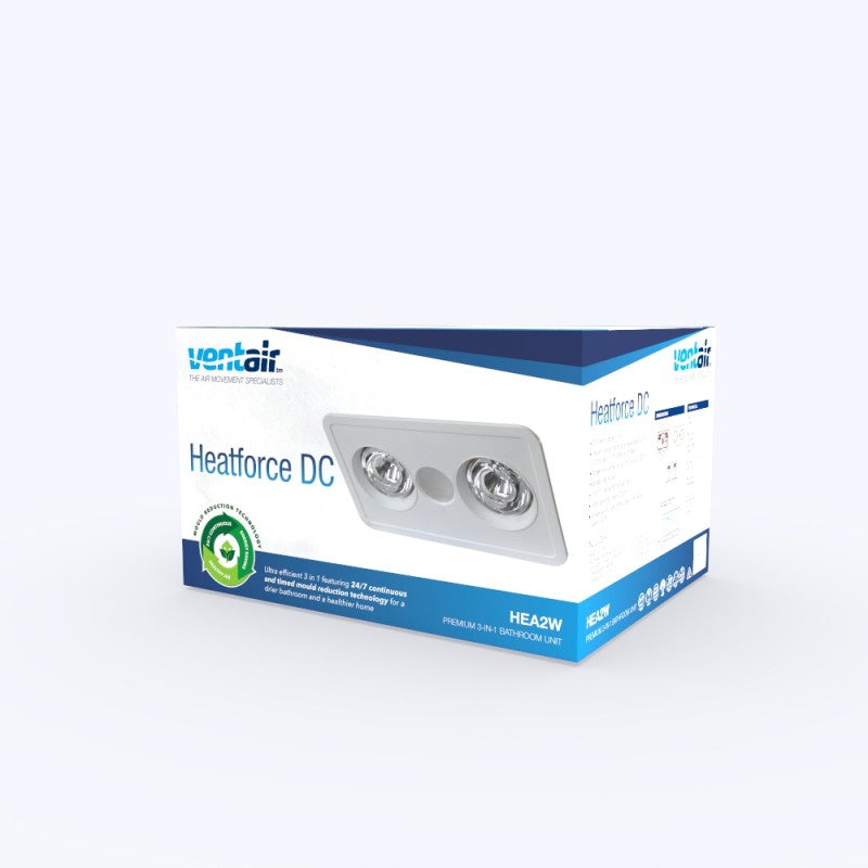 Heatforce DC HEA2W Bathroom Heater