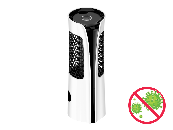 Sterilite Portable UVC Disinfection Lamp Dual Sensors Matt White - 440001