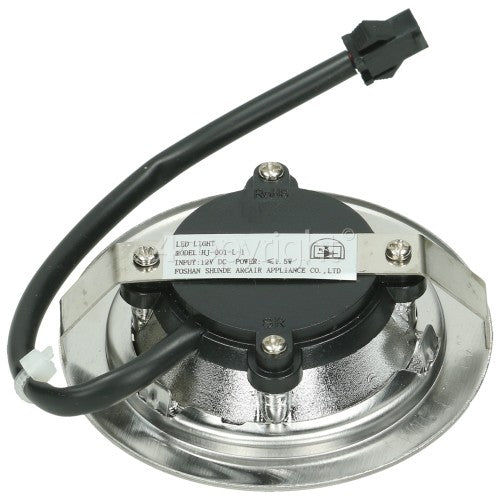 Rangehood Replacement LED Downlight 1.5w 12v Silver HJ-001-L