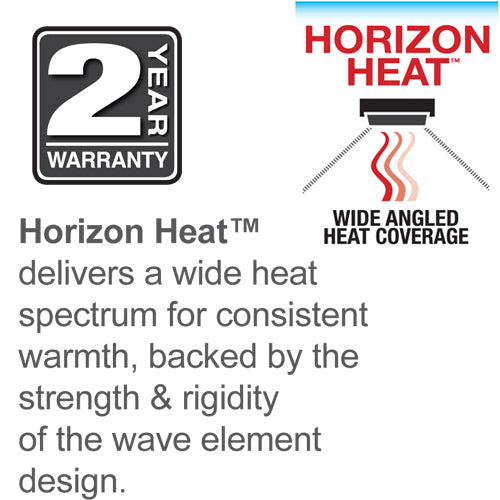 Cannon 3200W Horizon Heat Outdoor Heater