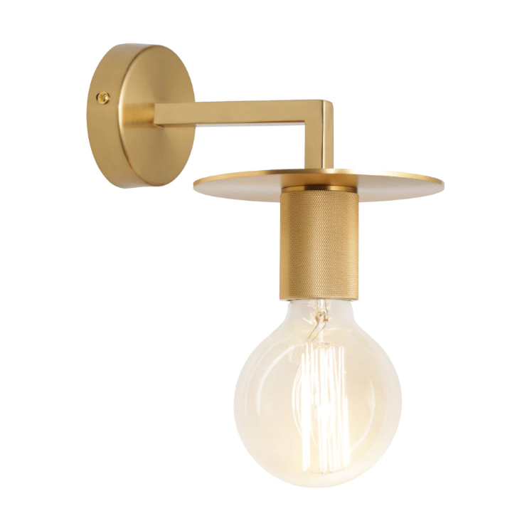 Inka 1 Light Wall Light Gold - INKA1WGLD