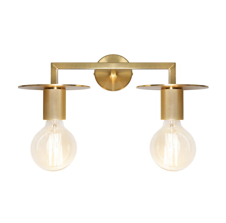 Inka 2 Light Wall Light Gold - INKA2WGLD