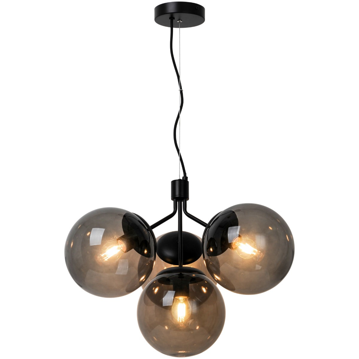 Ivona 4-Spot Pendant Black-2112153003