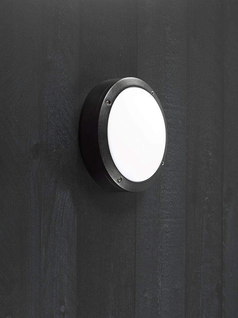 Desi 22 Ceiling Aluminium, Plastic Black, Opal - 77636003