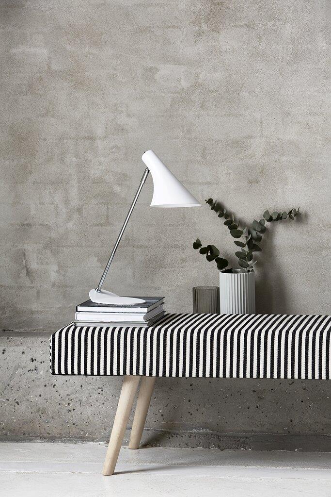 Vanila Table Metal White - 72695001