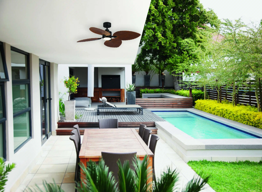 Kingston DC 50" Smart WIFI Remote Control Ceiling Fan with Dimmable CCT LED Light Old Bronze MKDC1243OB