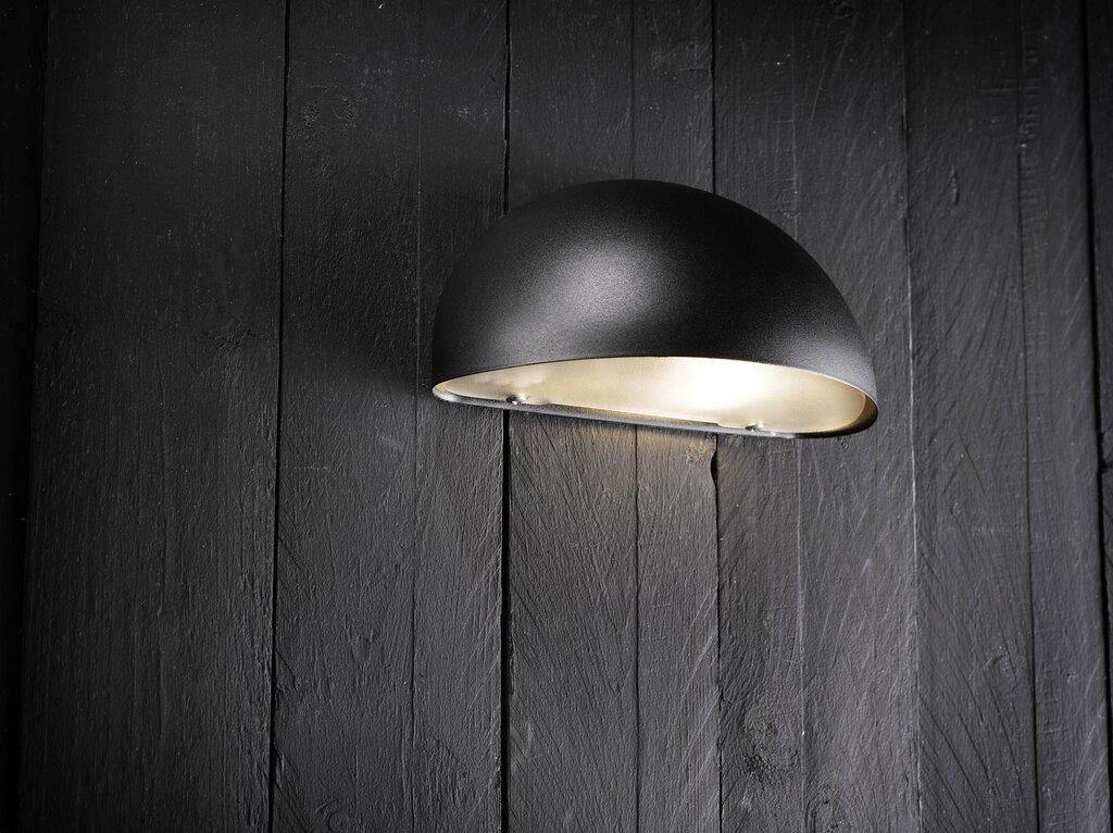 Scorpius Wall Galvanized steel, Plastic Black, - 21651003