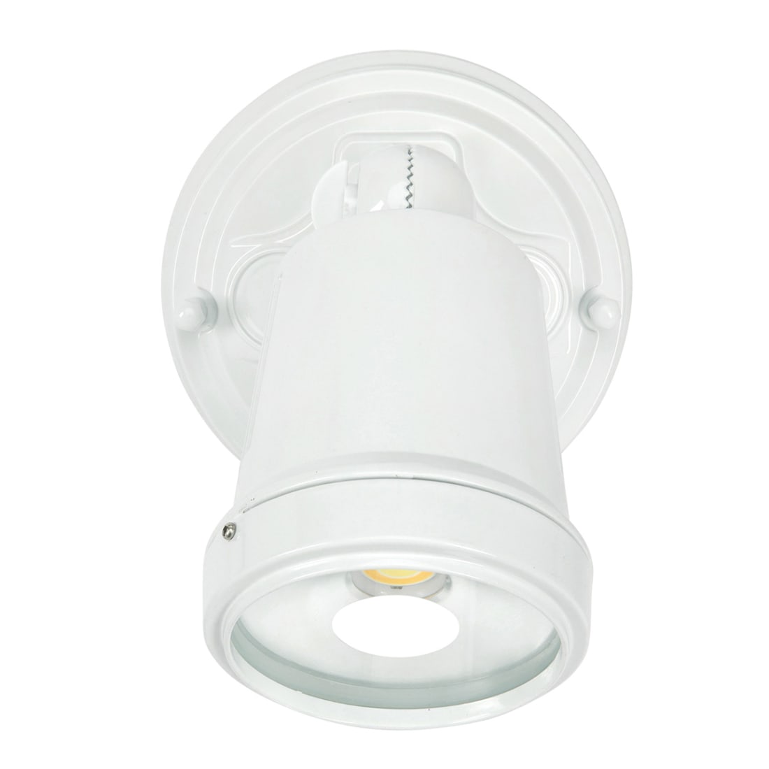 HUNTER TRIO 1 LIGHT CCT LED FLOODLIGHT - WHITE - 20616/05
