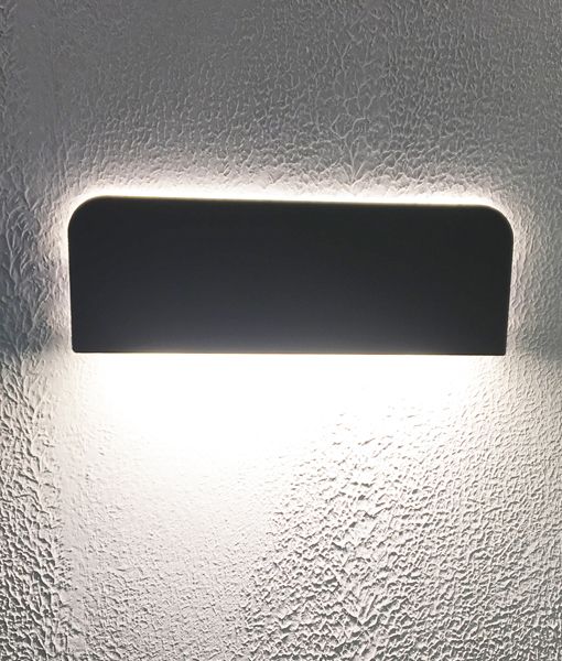 WALL LED S/M Dark Grey Rect KUK1 CLA Lighting