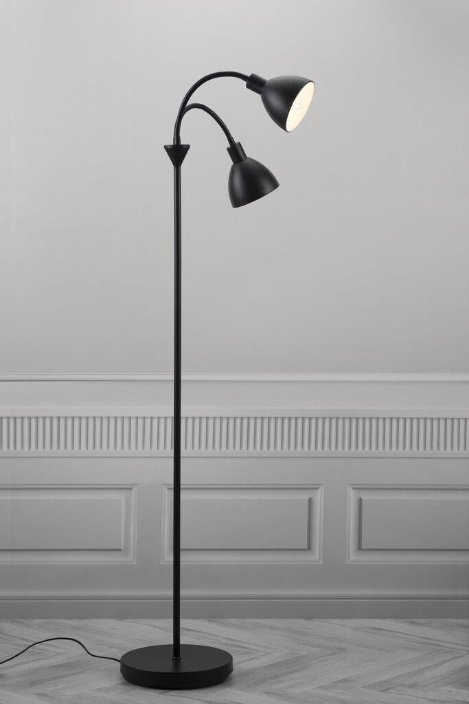 Ray Double Floor Metal Black - 63224003
