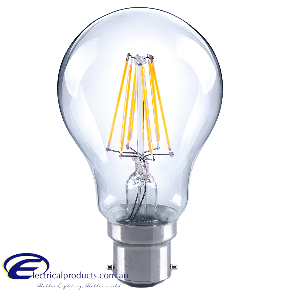 CROMPTON LED FILAMENT B22 2700K 7W A60 GLOBE NON DIMMABLE