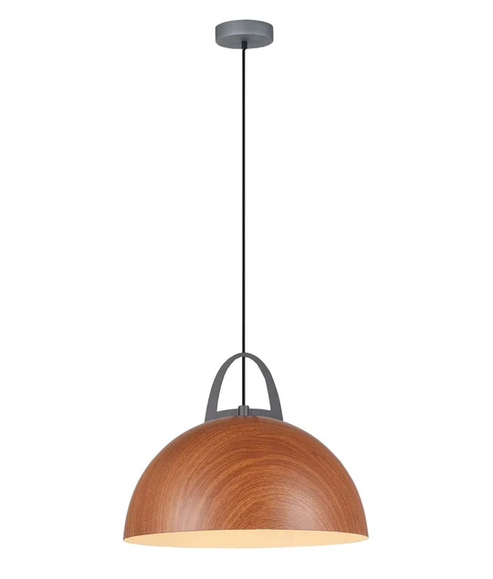 PENDANT ES 72W Salem Oak DOME WTY LEGNA4 CLA Lighting