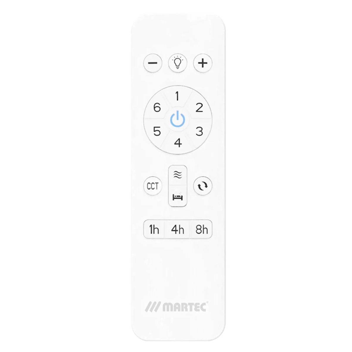 Fantom DC 480mm Bladeless WIFI Ceiling Fan with Dimmable CCT LED Light White MFDC480W
