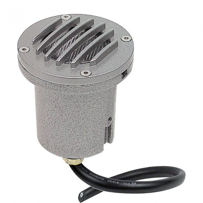 LED Recessed Light IP68- with Grill Silver/Grey, Black 5.5W LLED1012-SG Superlux