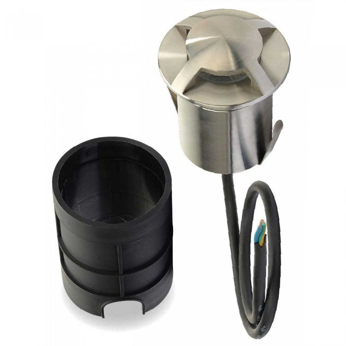 4 Direction Recessed Light 3W LLED734-SS Superlux