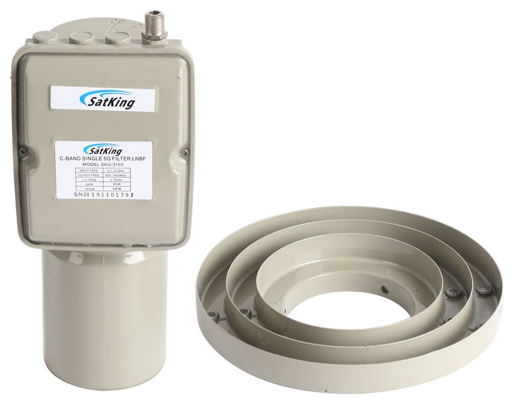 LNBF C-BAND DUAL POLARITY - SATKING