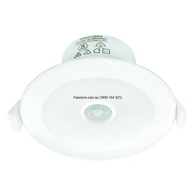 LUMASCAN 9w LED DOWNLIGHT WITH PIR MOTION SENSOR IP44 CCT CHANGING