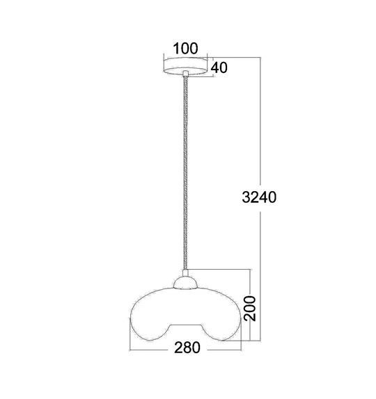 OVAL AMBER GLASS MASON7 CLA Lighting