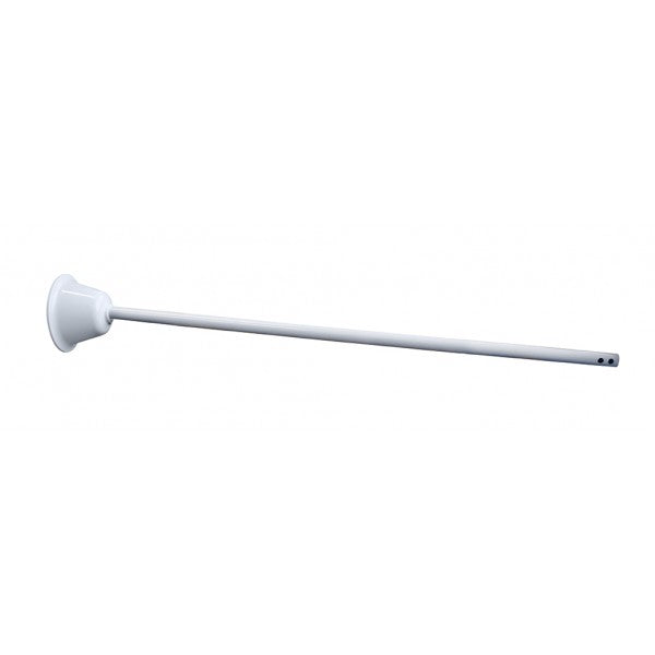 Extension Rod to suit the Manhattan - 900mm - White - Includes Wiring Loom - MANHEXTR90WH