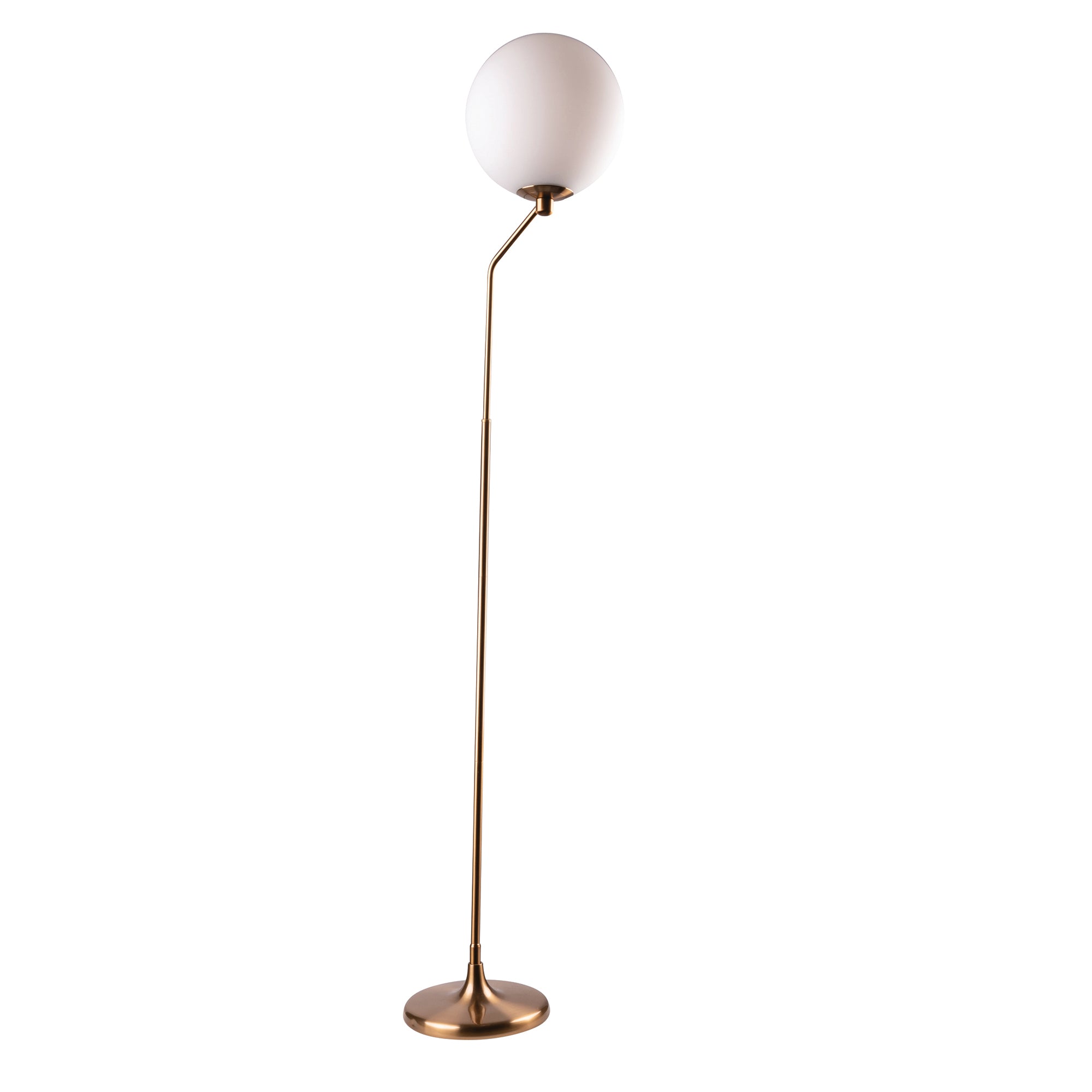 Marilyn Floor Lamp Brushed Brass MG3981 Mercator Lighting