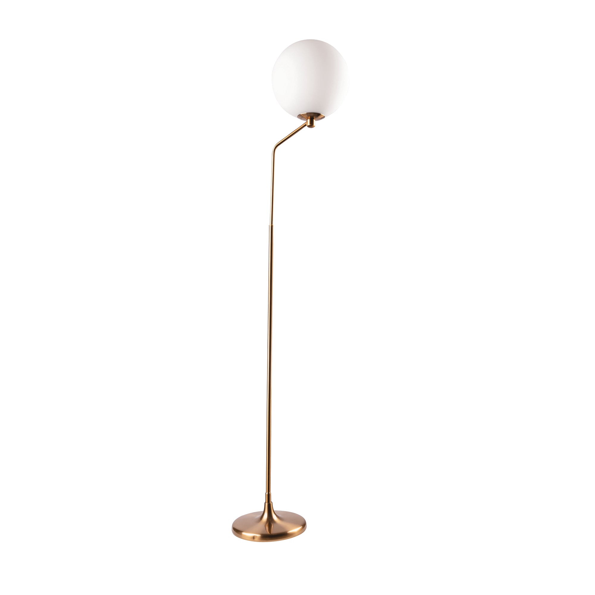 Marilyn Floor Lamp Brushed Brass MG3981 Mercator Lighting