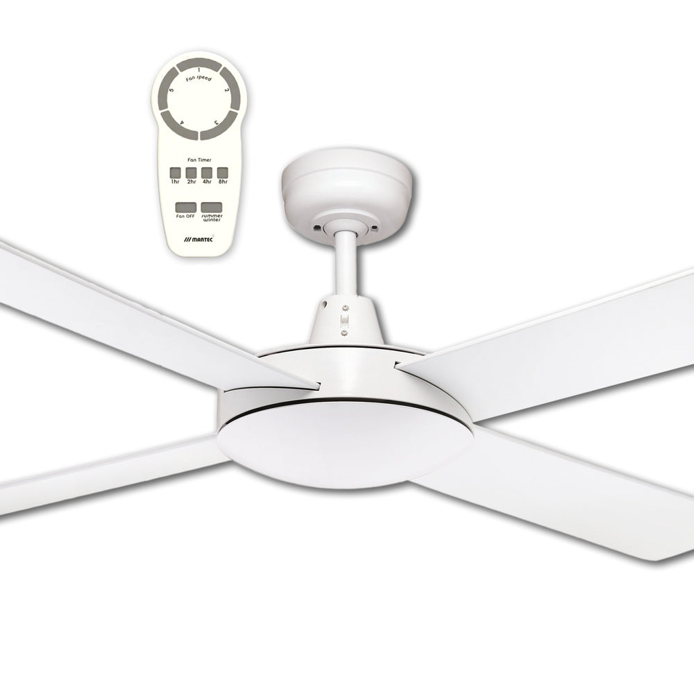 Martec Lifestyle DC 52" Ceiling Fan White DLDC134WR