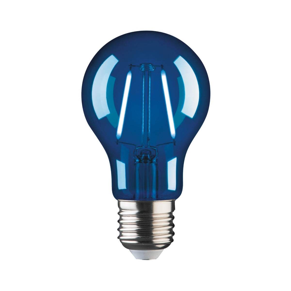 Coloured 2W LED Edison Screw E27 Party Festoon Light Globes-Blue