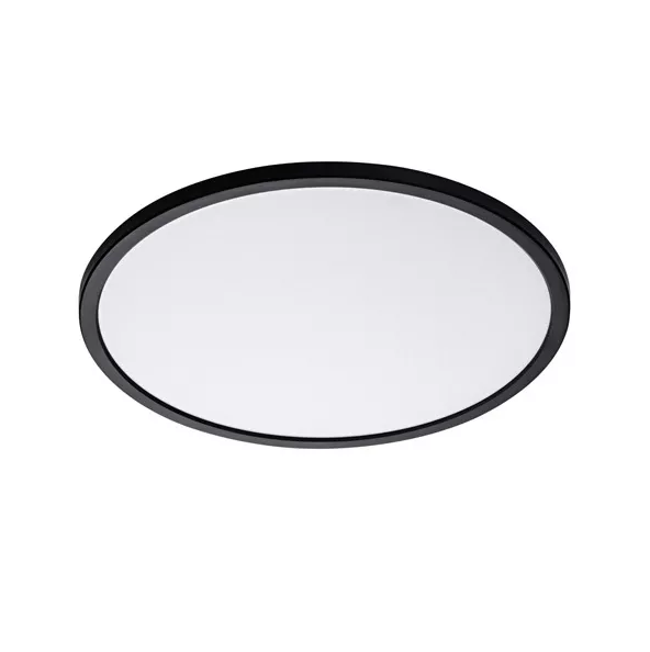 Fino 350mm LED Oyster Light 24w Tricolour Matt Black - MLFO34524MD