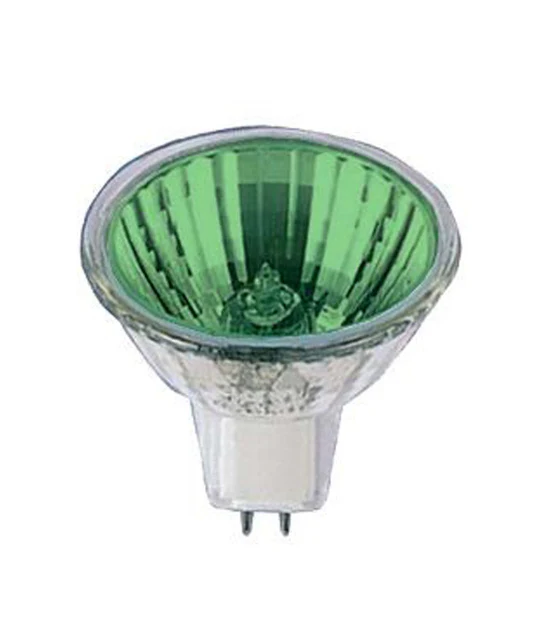 MR16 Coloured Halogen Globe MR16GREENC