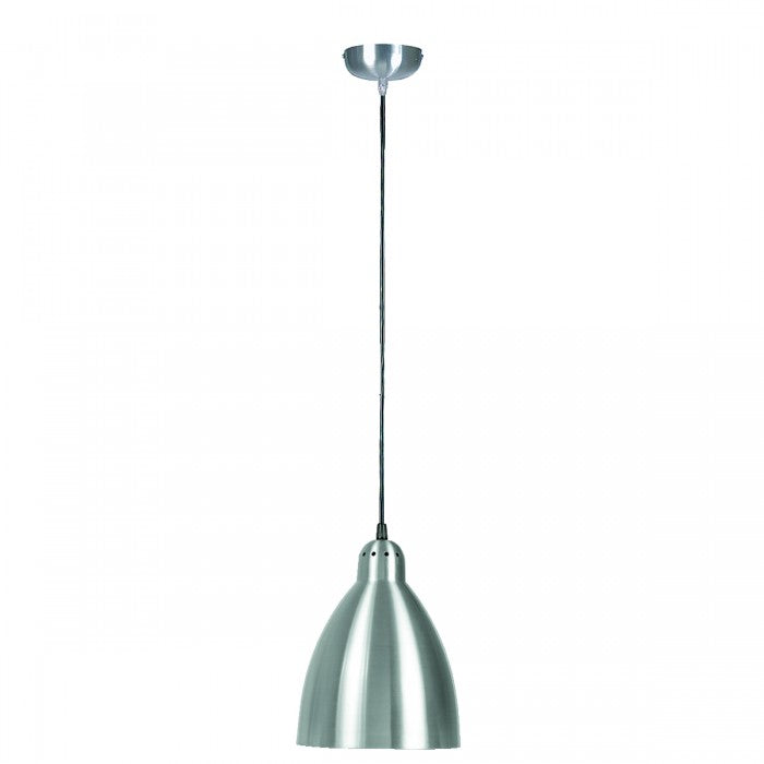 Single Bell Metal Pendant Silver/Grey 60W MS29020-BA Superlux