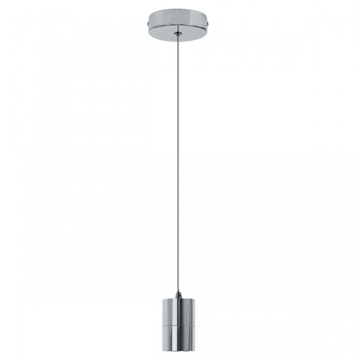 3W Slimline Cylindrical LED Pendant Chrome 3W MS55-CH Superlux