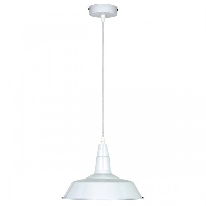 Small Industry Pendants White 60W MS9250-WH Superlux