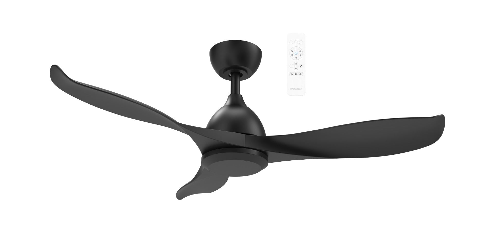 Scorpion DC 42" Smart WIFI Ceiling Fan In Matt Black MSDC103M