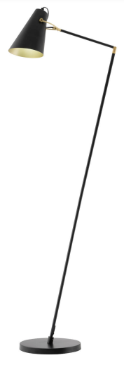 COLTON FLOOR LAMP BLACK