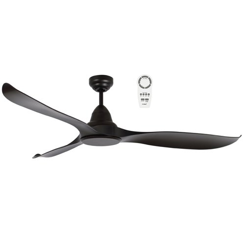 Wave 52" Ceiling Fan Matt Black - MWF133MMR